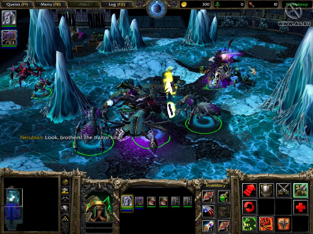 Скачать Warcraft 3: Frozen Throne v.1.24c (2009/RUS/RePack) - Dota -  Каталог файлов - tn сайт